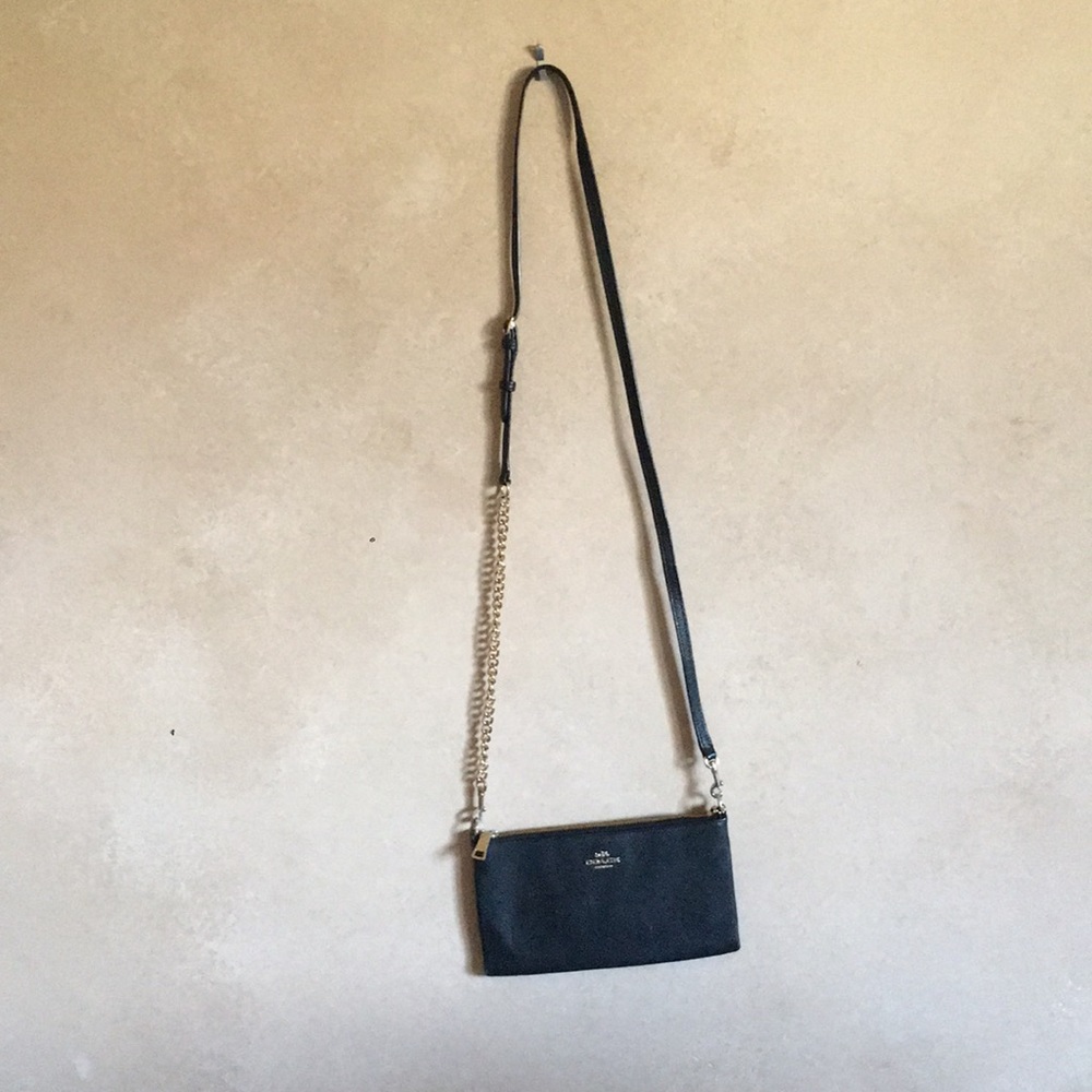 Black coach purse